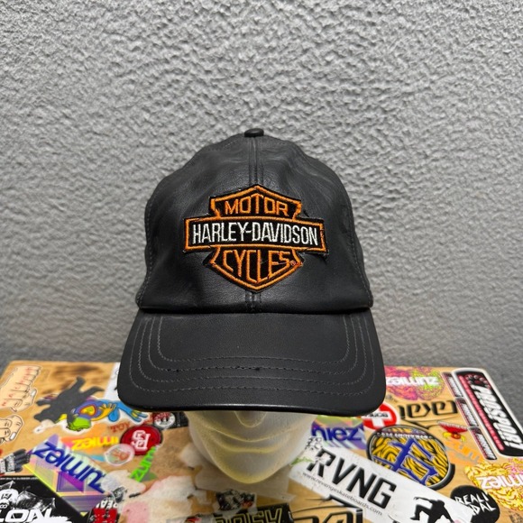 Harley-Davidson Other - Harley Davidson Leather Hat‎